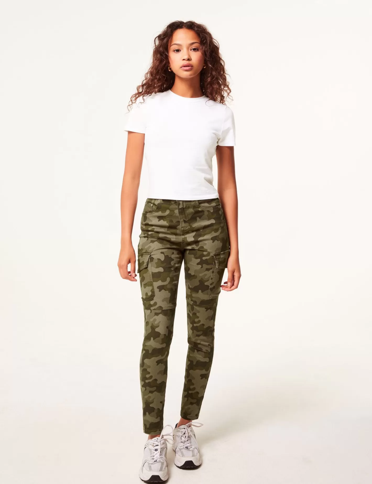 Jean camouflage kaki skinny taille haute^Jennyfer Best Sale