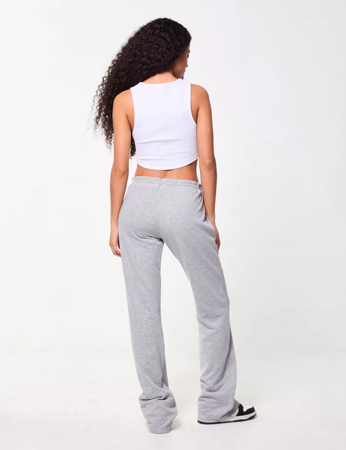 Jogging coupe droite taille basse gris^Jennyfer Discount