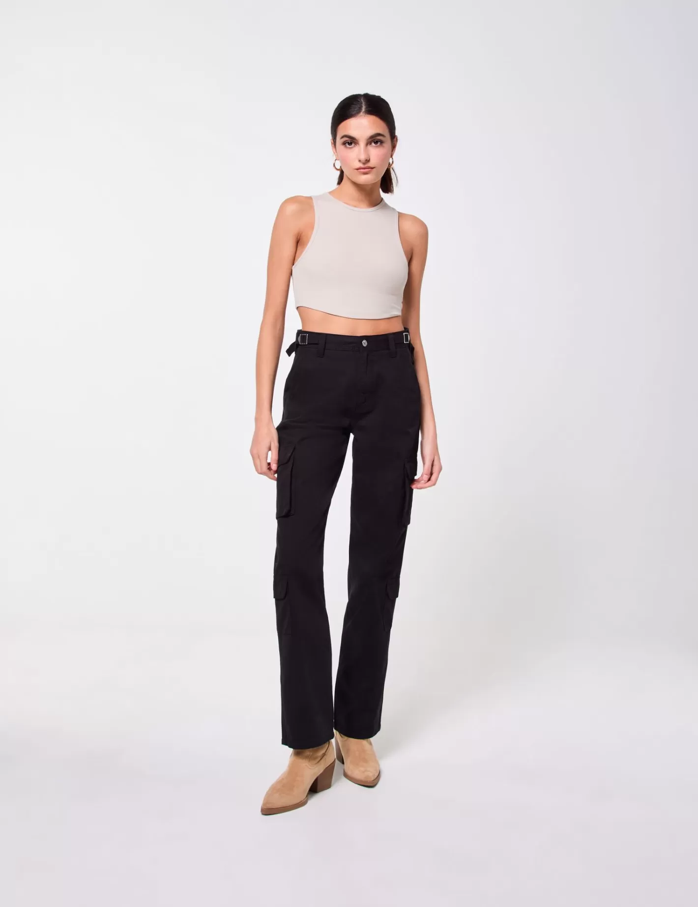 Pantalon cargo à sangles ^Jennyfer Clearance