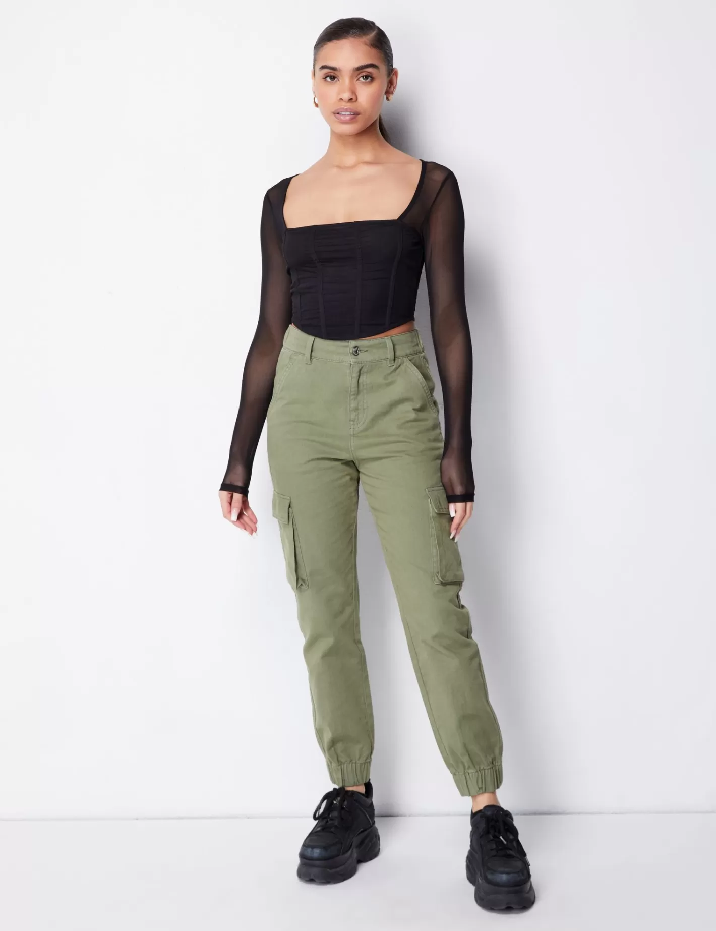 Pantalon cargo jogger ^Jennyfer Shop