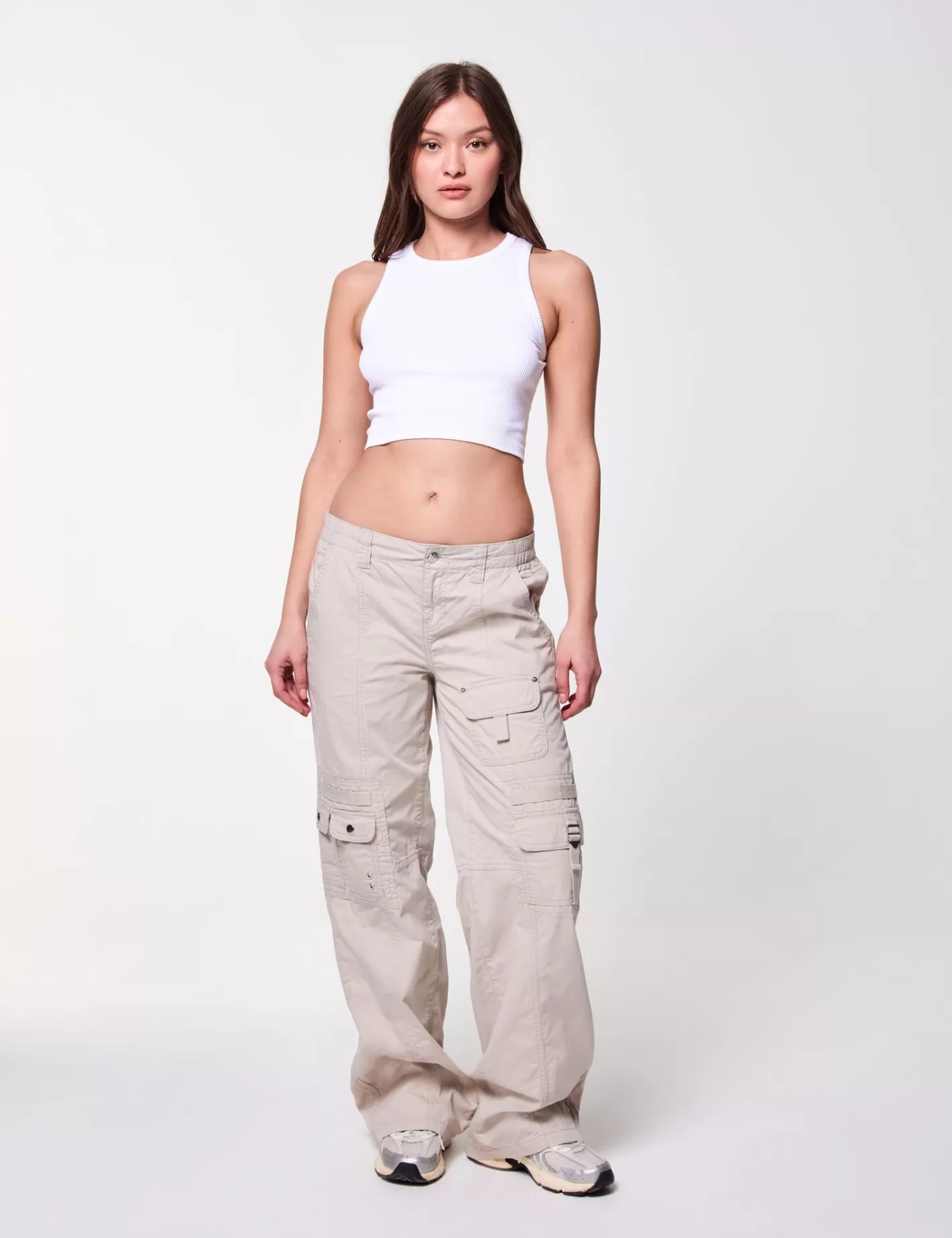 Pantalon cargo straight ^Jennyfer Hot