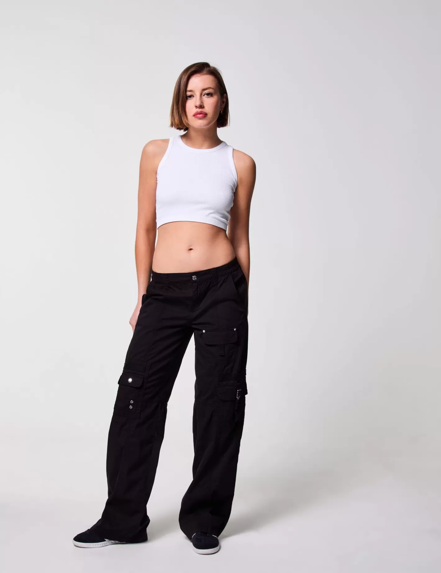 Pantalon cargo straight ^Jennyfer Sale