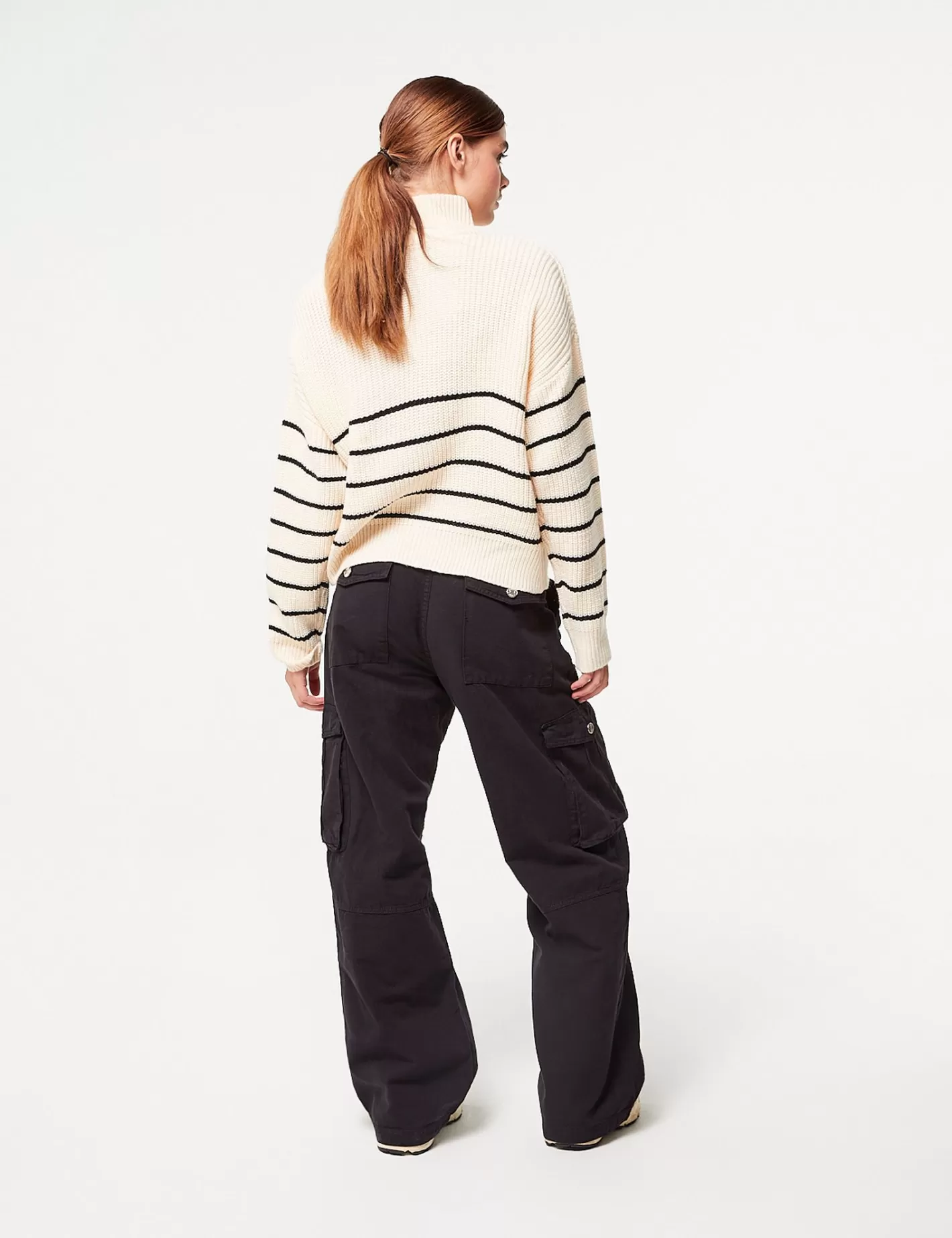 Pantalon cargo wide leg ^Jennyfer Cheap