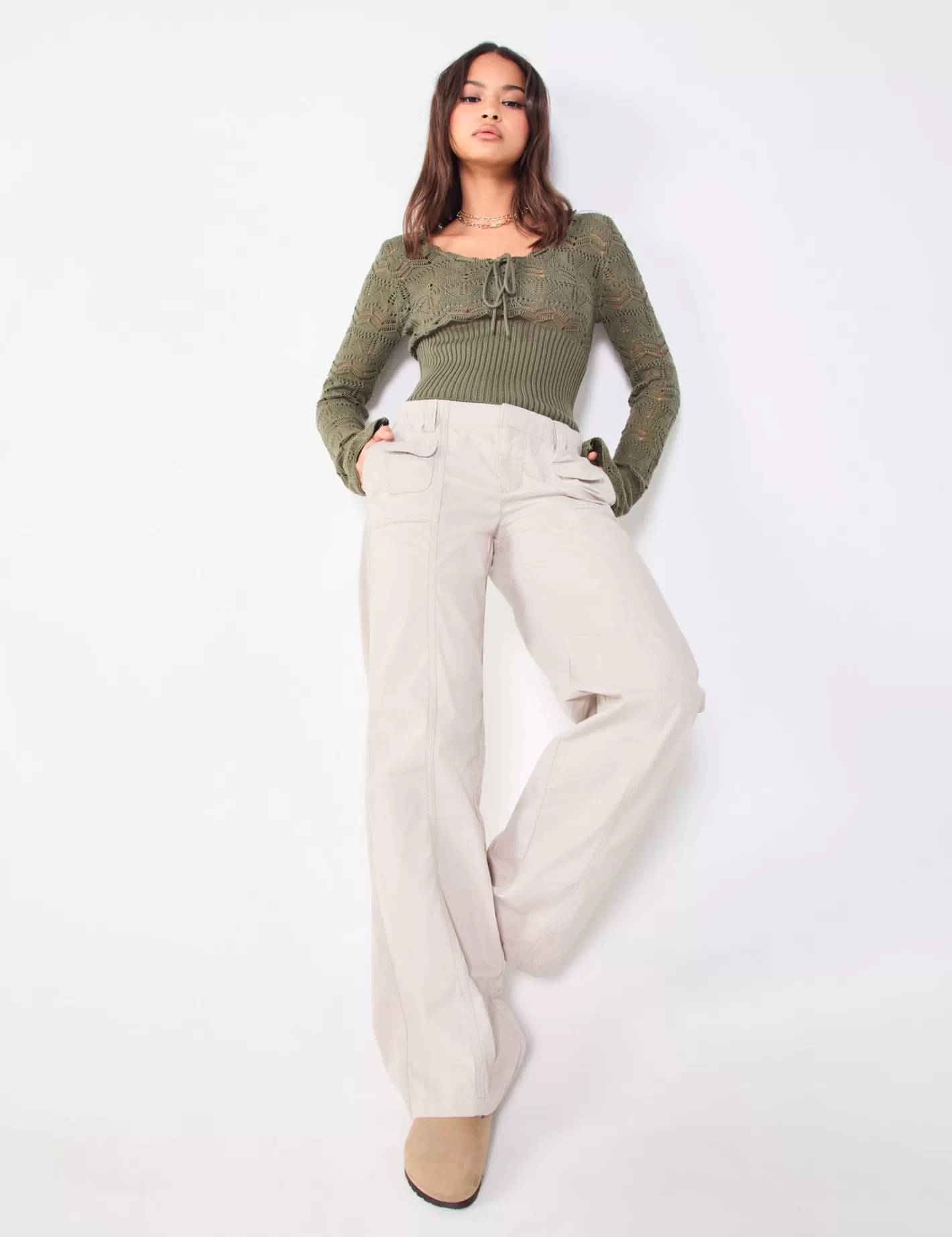 Pantalon droit taille basse ^Jennyfer Outlet