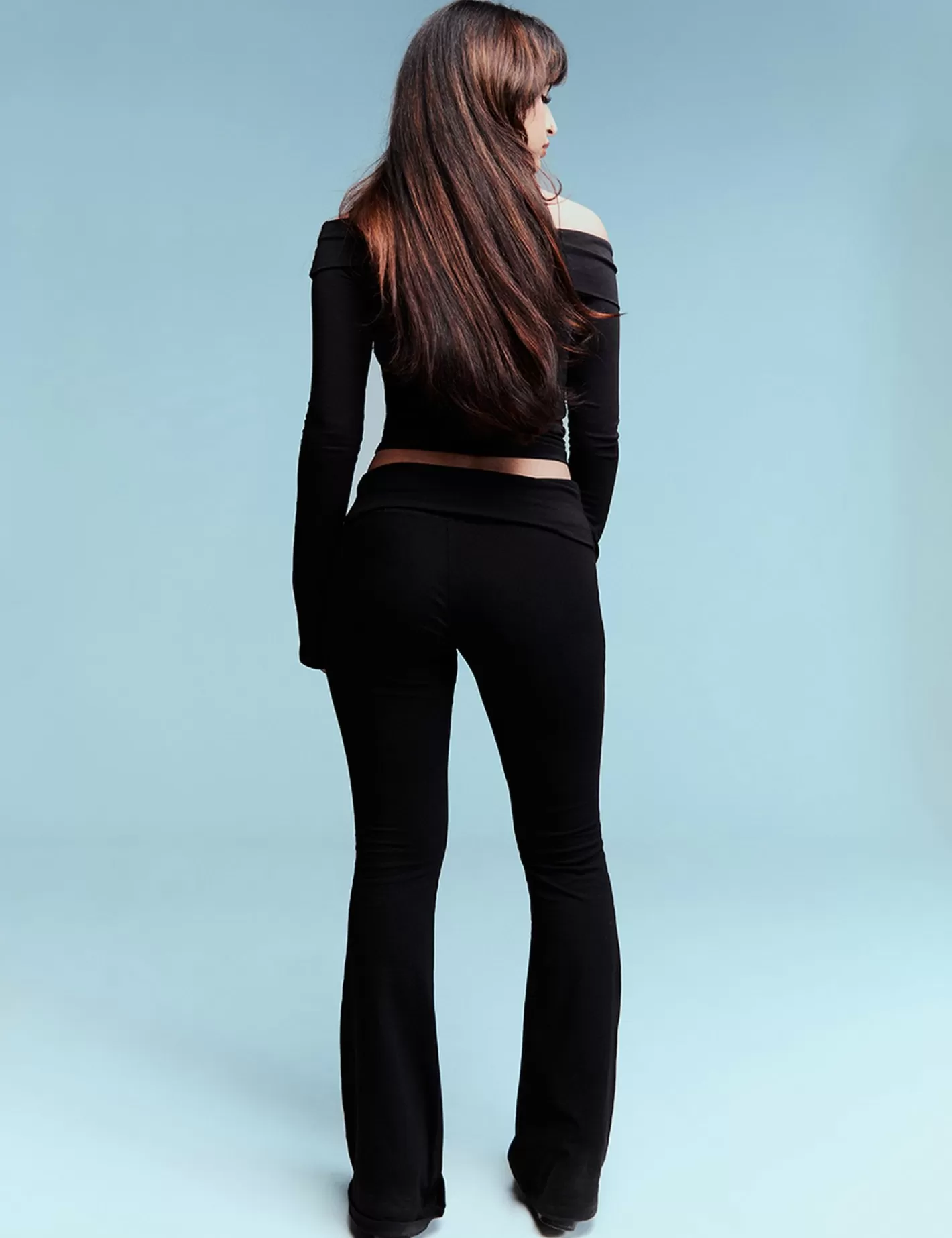 Pantalon évasé avec taille retroussée ^Jennyfer Flash Sale