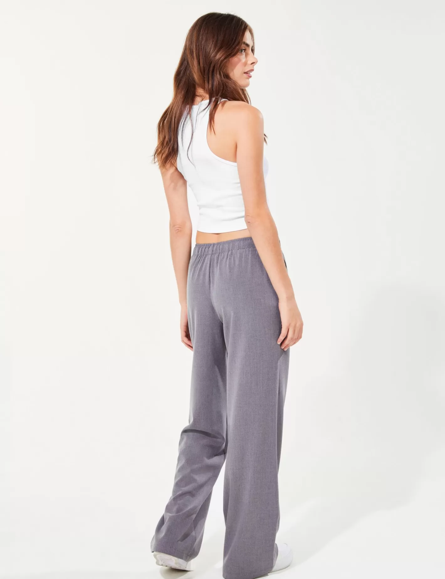 Pantalon jogger fluide gris^Jennyfer Flash Sale