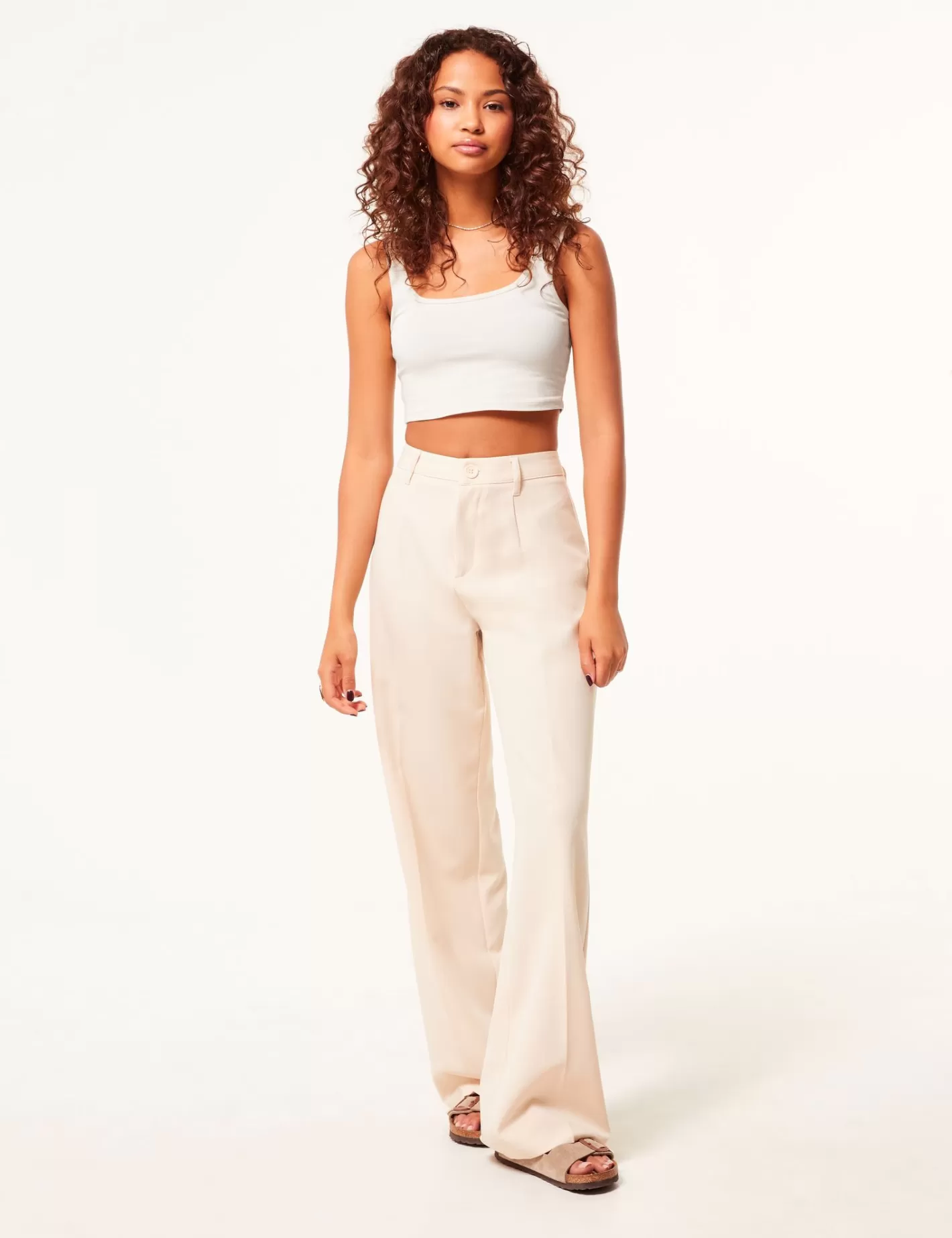 Pantalon palazzo beige clair^Jennyfer Flash Sale