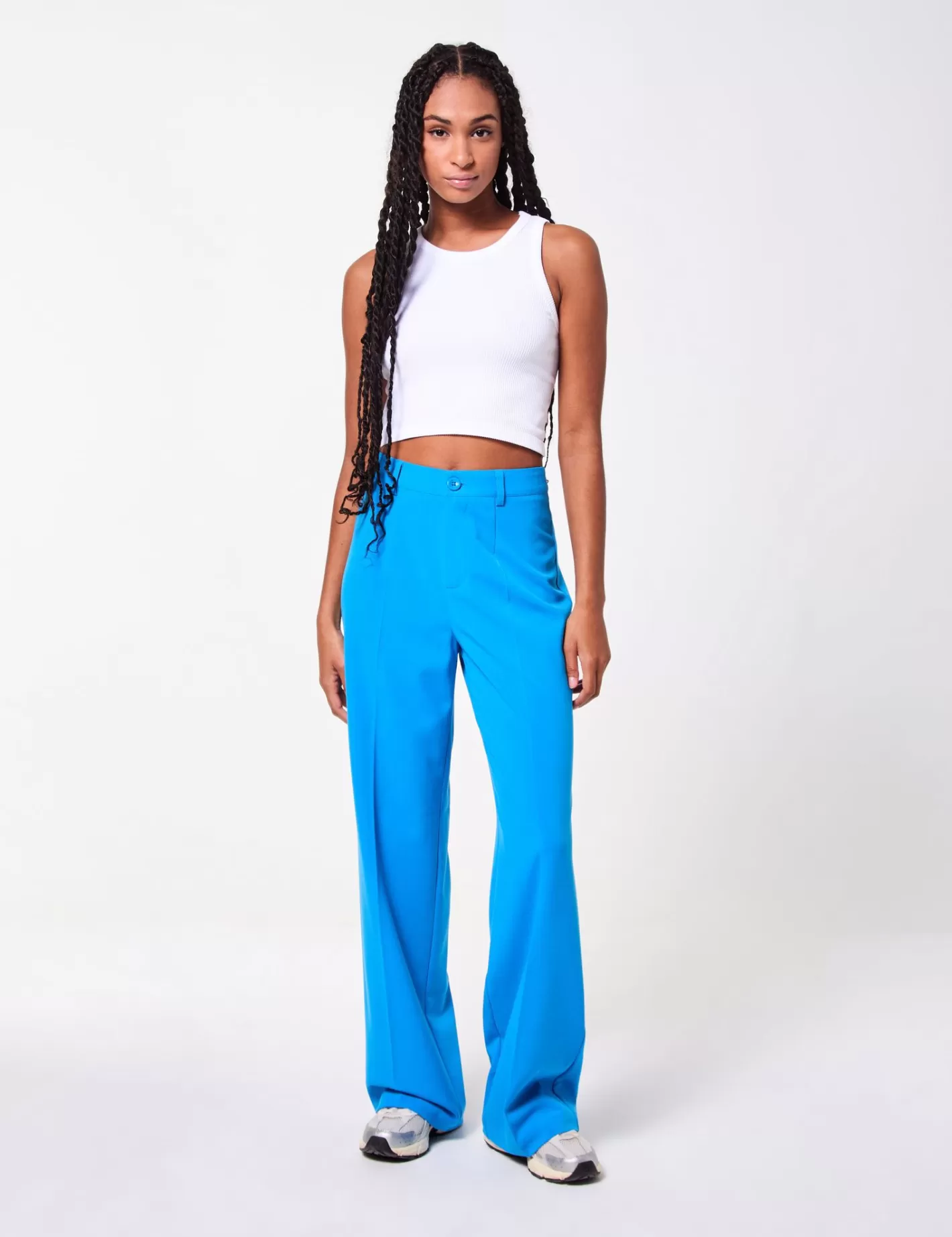 Pantalon palazzo bleu^Jennyfer Clearance