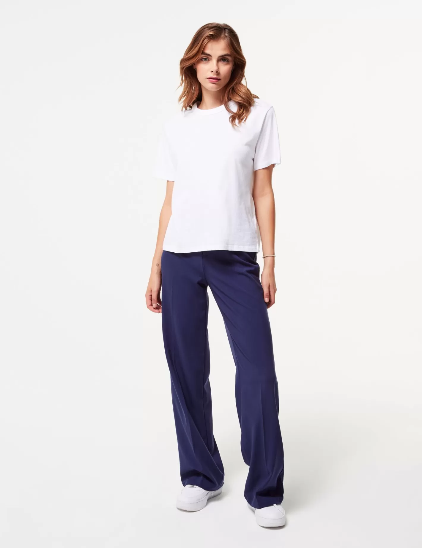 Pantalon palazzo bleu ^Jennyfer Fashion