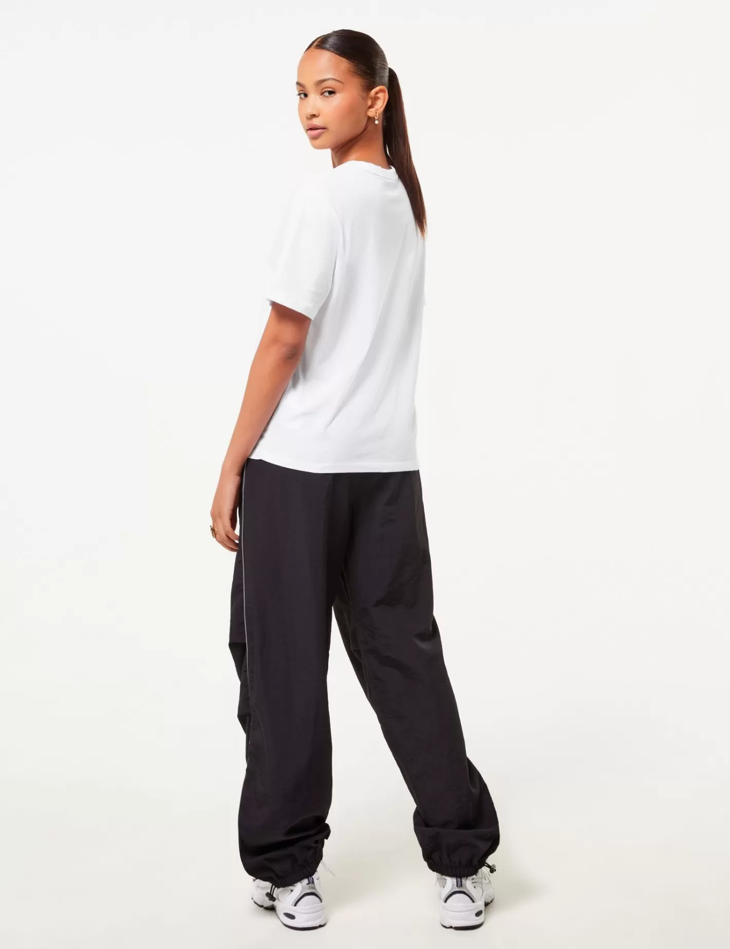 Pantalon parachute avec bandes grises^Jennyfer Online