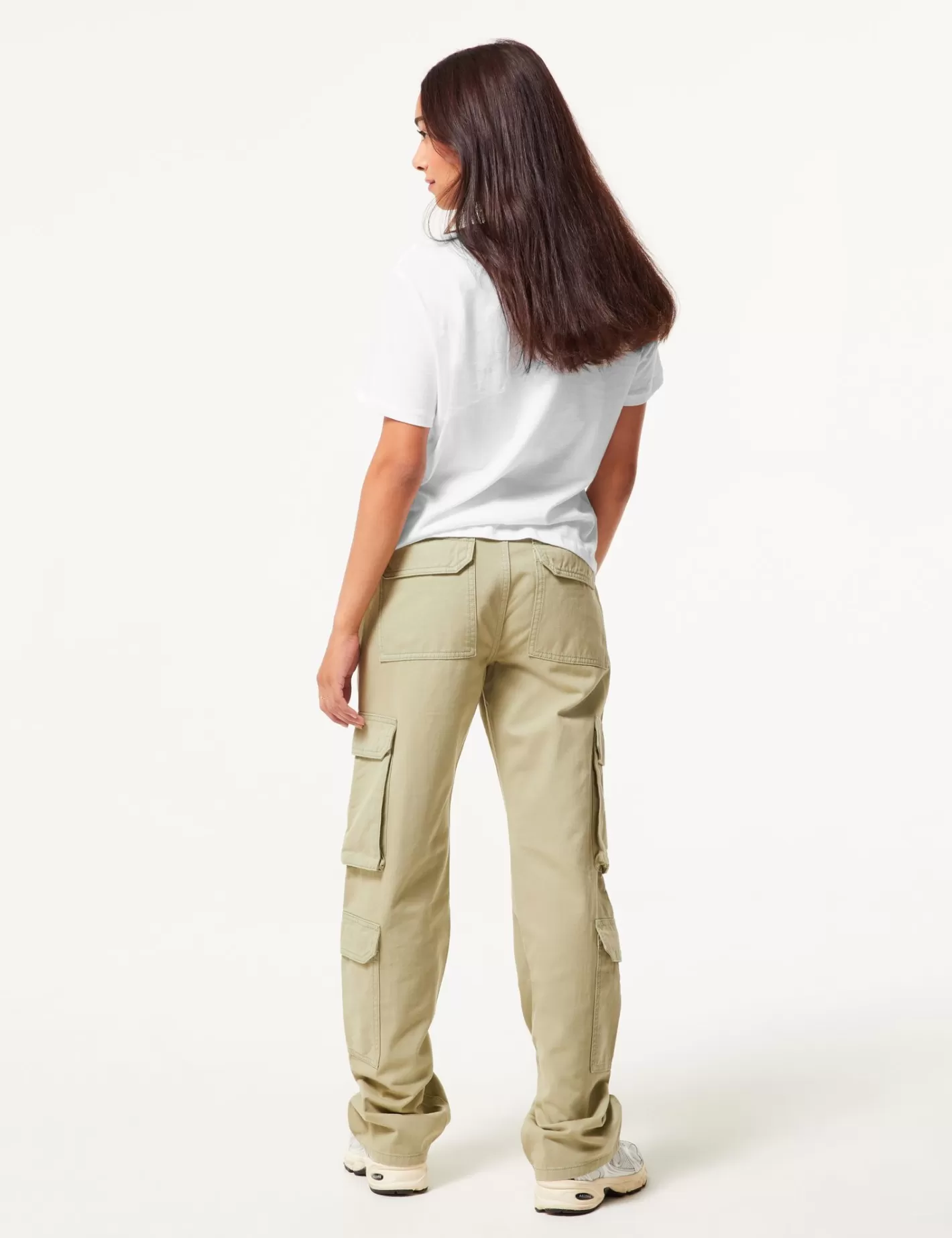 Pantalon straight cargo vert moyen^Jennyfer Flash Sale