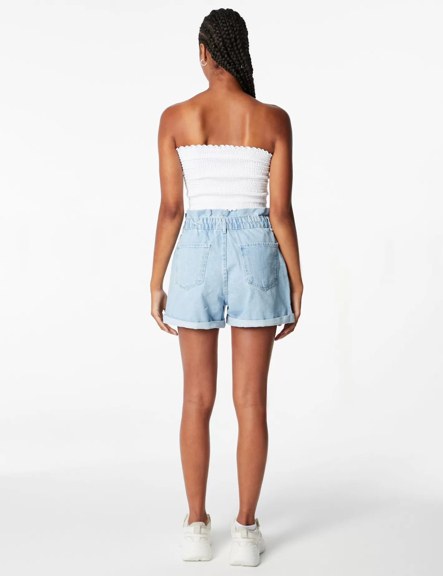 Short en jean slouchy bleu clair^Jennyfer Clearance