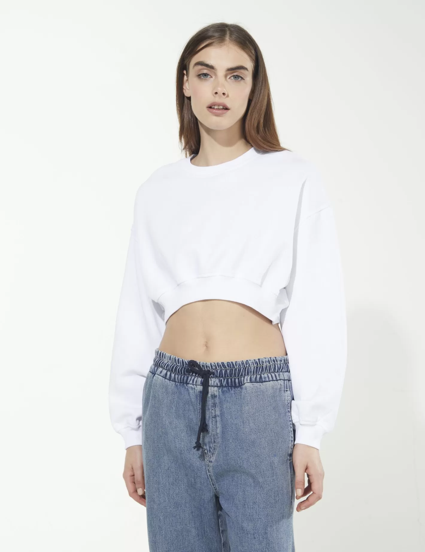 Sweat court oversize ^Jennyfer Discount