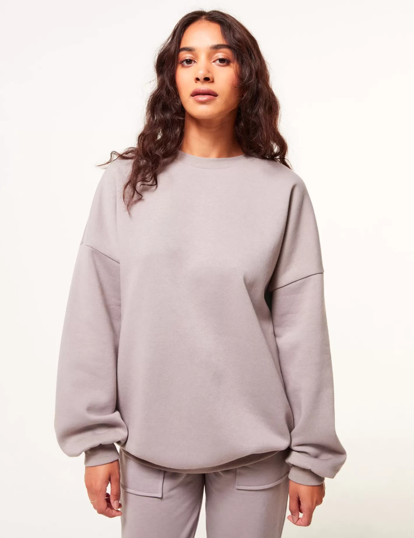 Sweat oversize gris^Jennyfer Discount