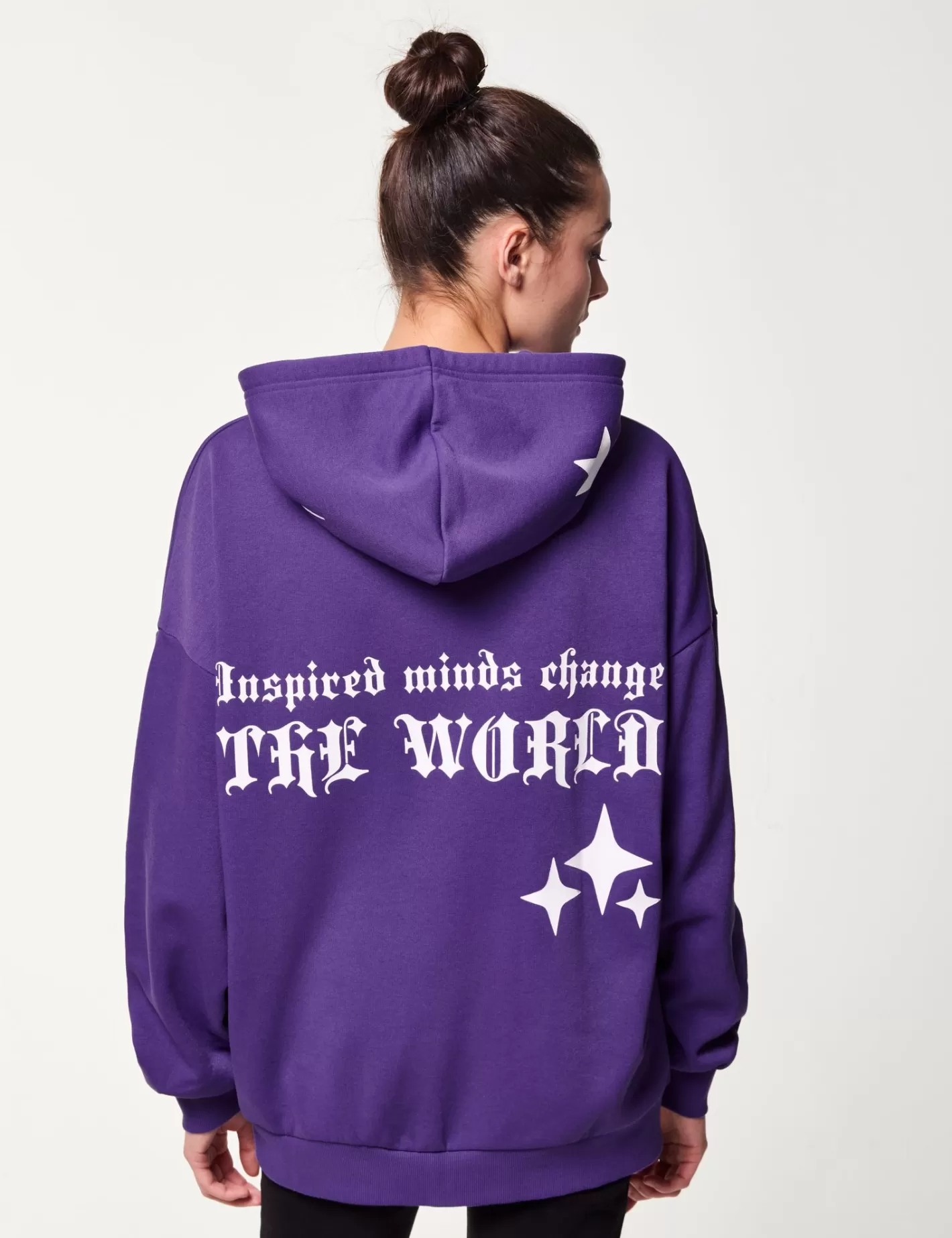 Sweat oversize Inspired violet^Jennyfer Flash Sale