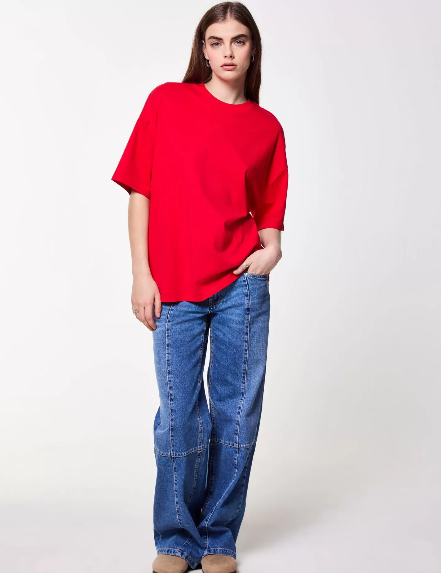 T-shirt basic oversize ^Jennyfer Flash Sale