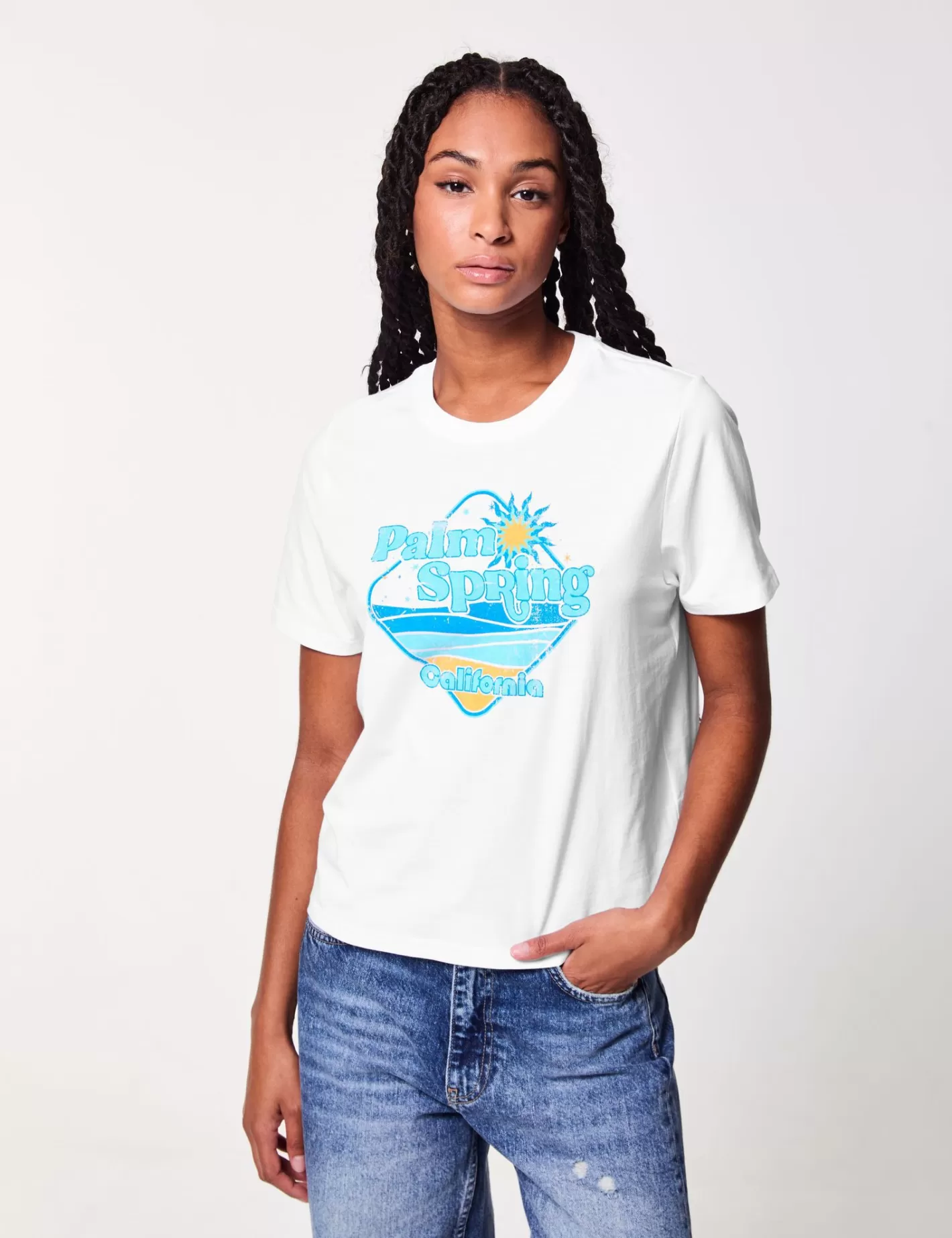 T-shirt Palm Spring^Jennyfer Best