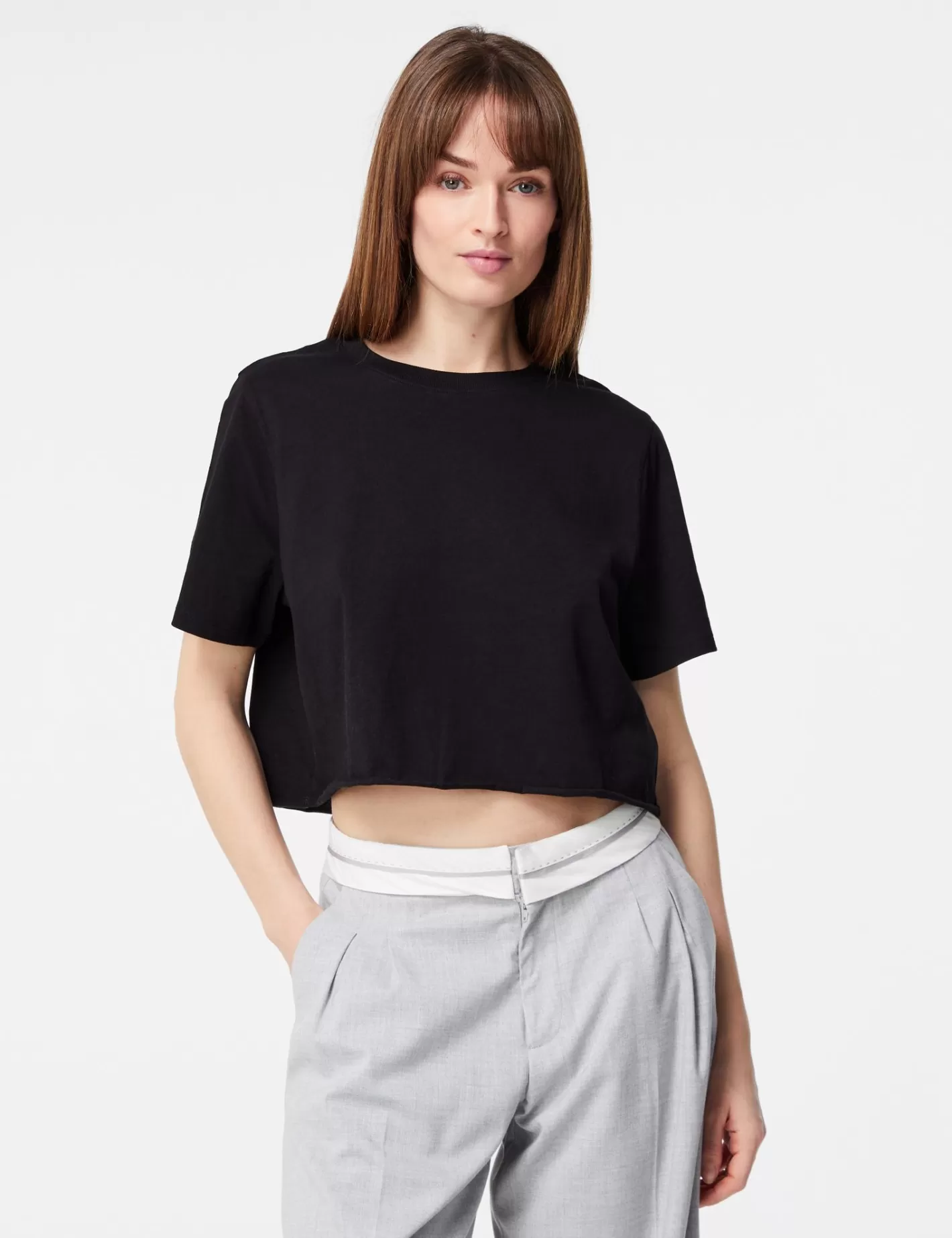 T-shirt court oversize ^Jennyfer Fashion