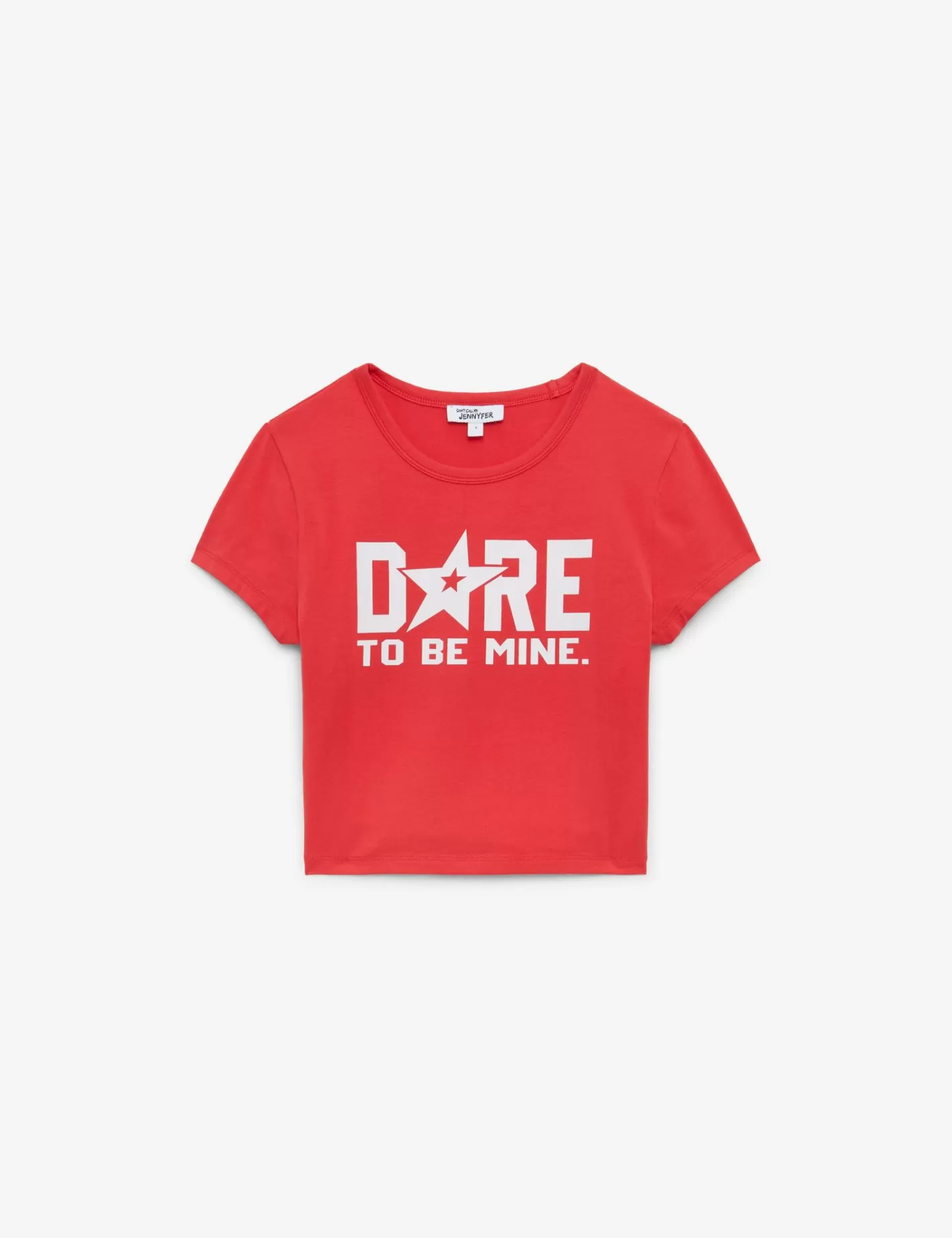 T-shirt court imprimé : dare to be mine!^Jennyfer New