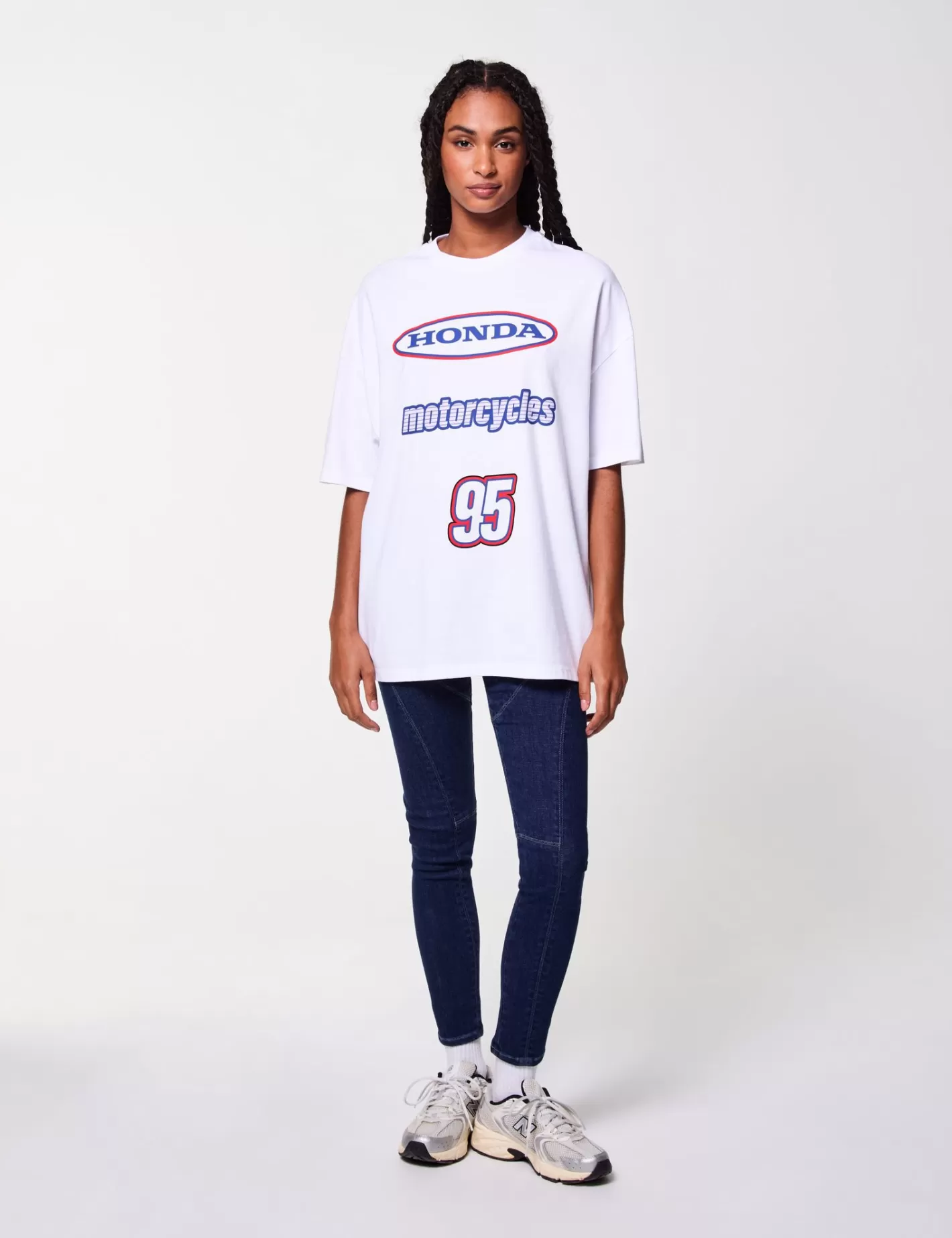 T-shirt oversize Honda^Jennyfer Cheap