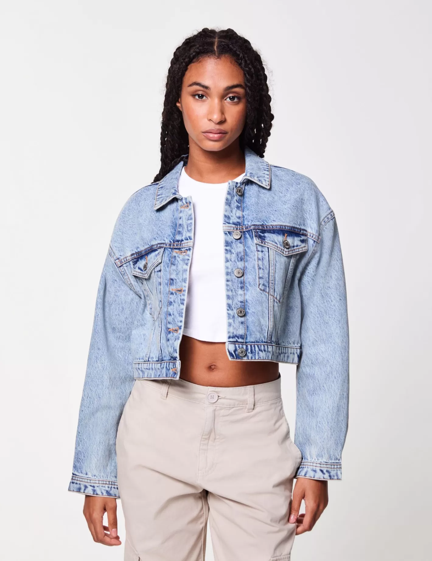 Veste en jean bleu^Jennyfer Cheap