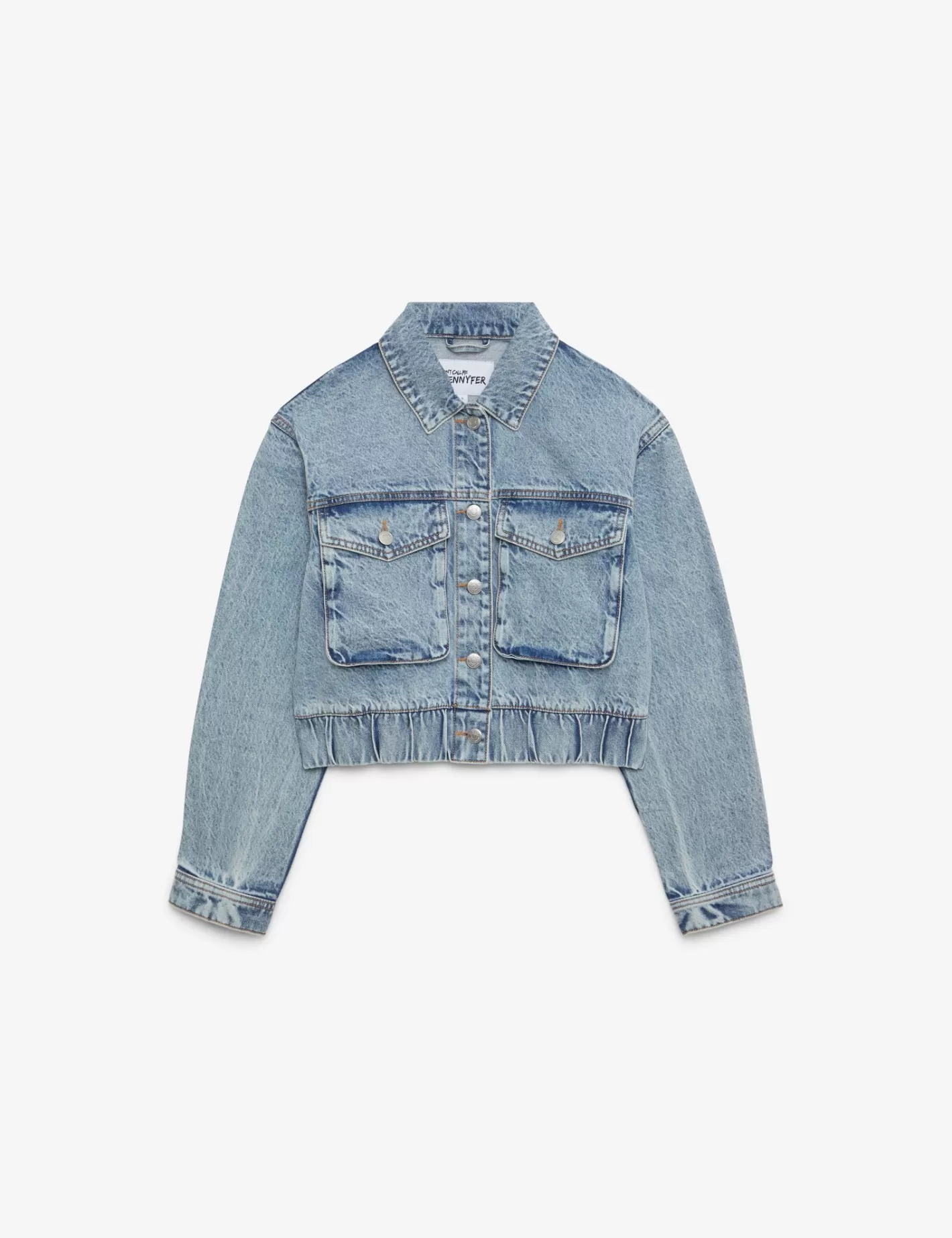 Veste en jean courte bleue^Jennyfer Fashion