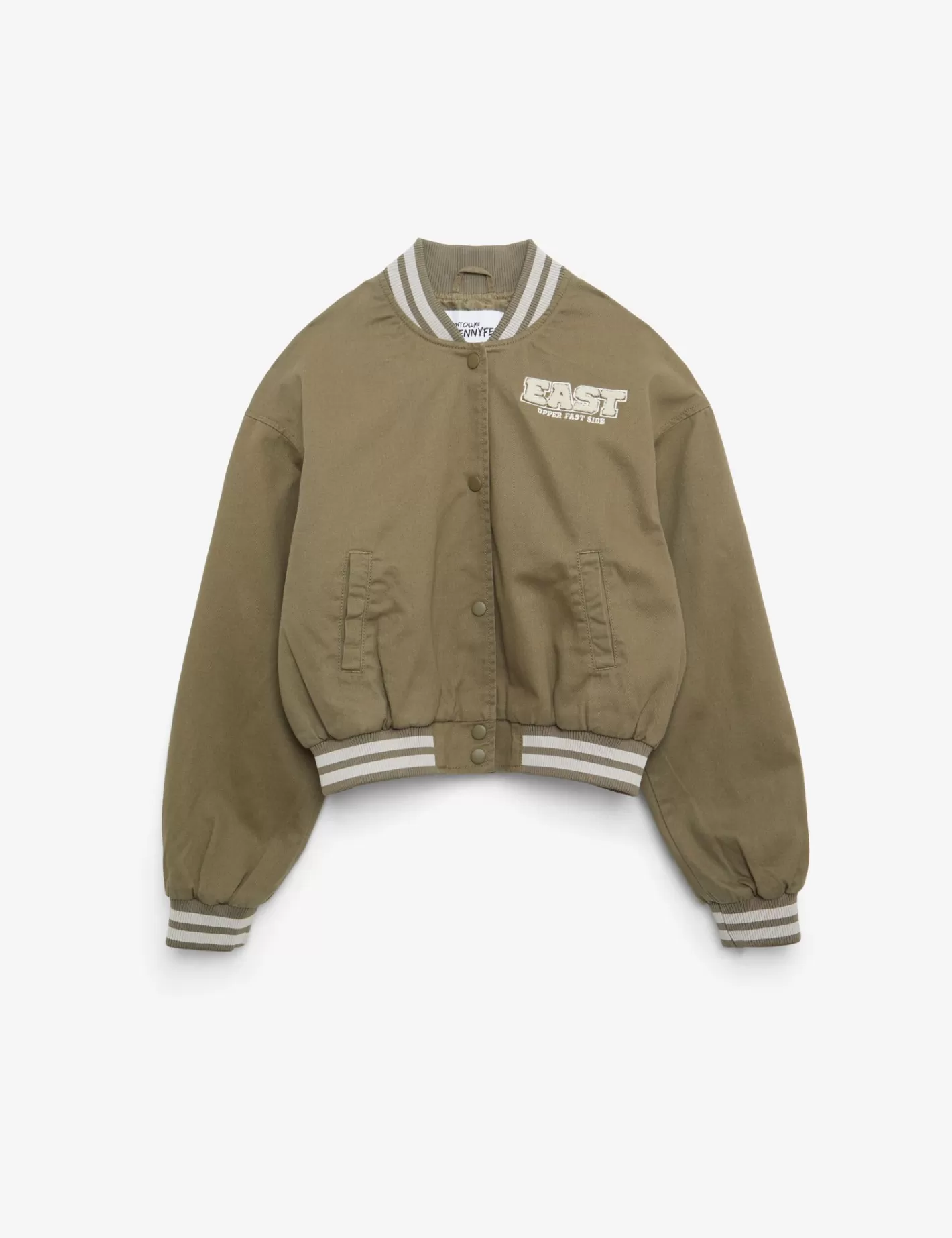 Veste teddy brodé east ^Jennyfer Cheap